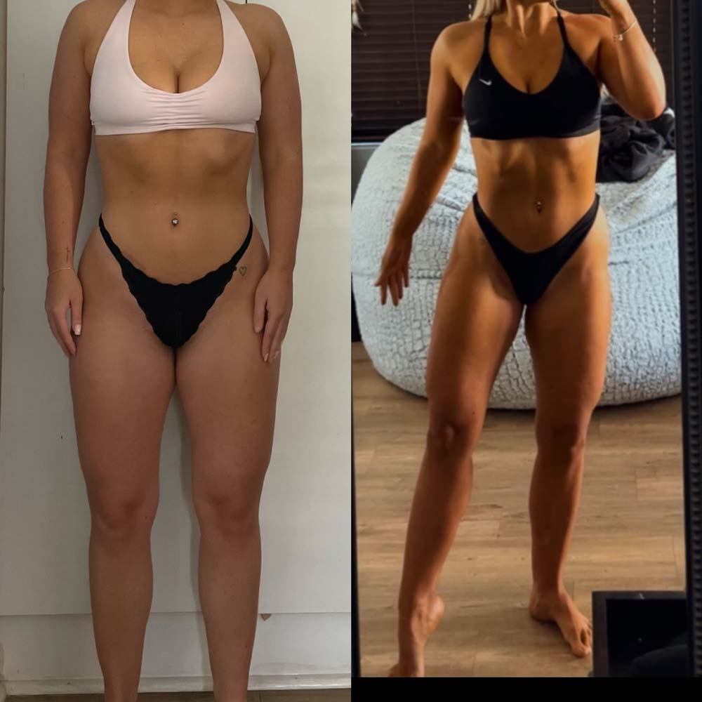 A client of Justine Holmes, before and after, 1 of 6