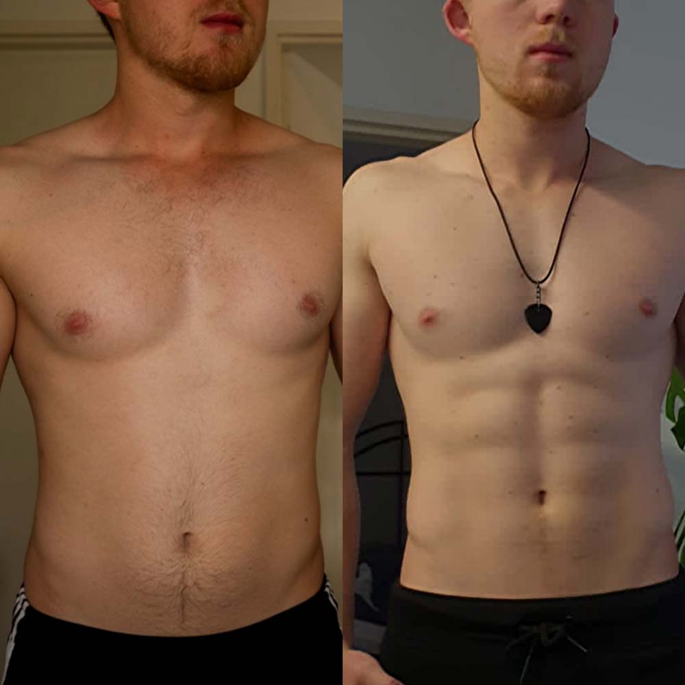 A client of Justine Holmes, before and after, 4 of 6